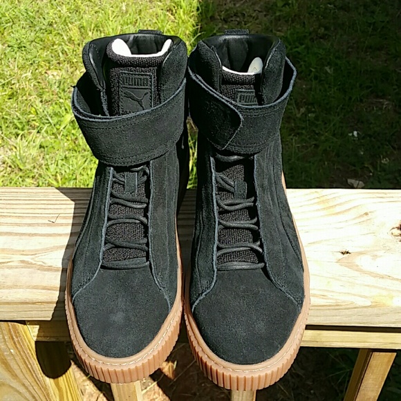 puma platform black